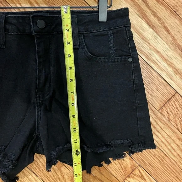 Just Black Size 27 Ancil Frayed Hem Short - Picture 5 of 8